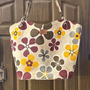 Happa Floral Canvas Bucket Tote